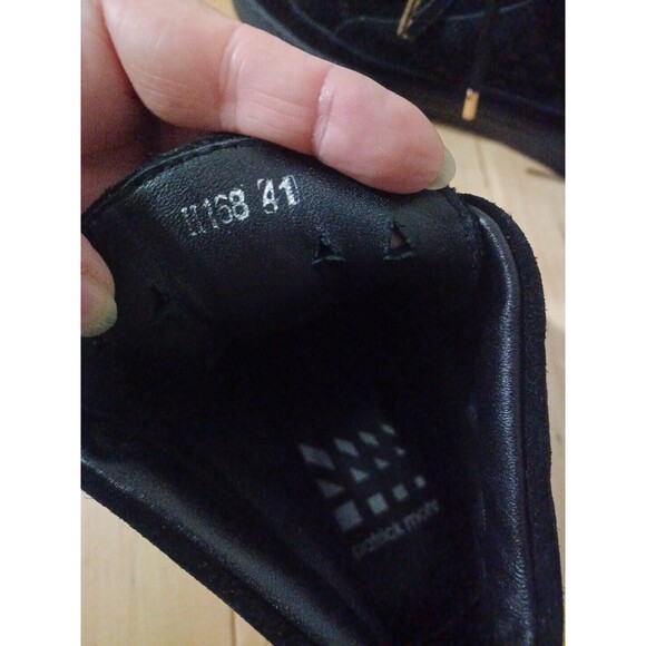 K1X by Patrick Mohr MK5 Black Suede Sneaker Size 7 US ,EU 40 Designer Rare - Picture 10 of 12